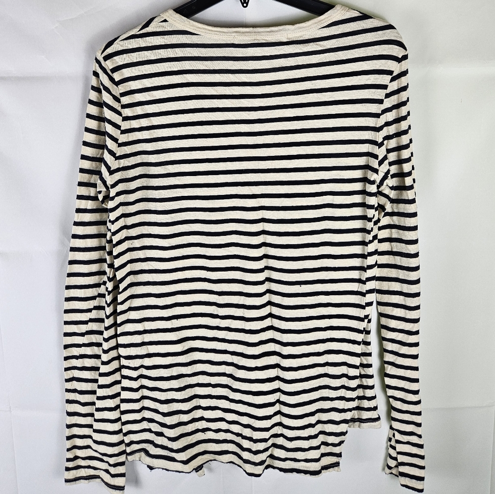 VTG Pam & Gela Blouse Top Size M | Casual Basic Spring Fall Coquette Minimalist - Picture 6 of 6